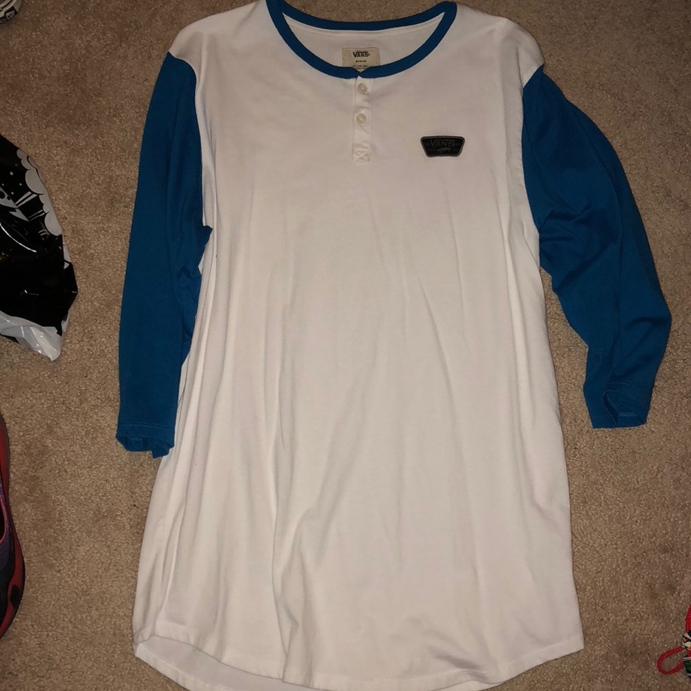 Vans baseball like shirt